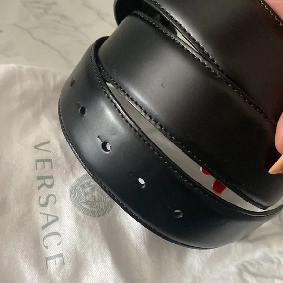 Versace Medusa head belt,well taken care can no longer fit